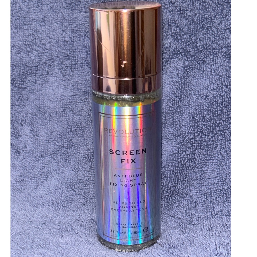 Revolution Screen Fix Anti Blue Light Fixing Spray Makeup Setting 3.21oz